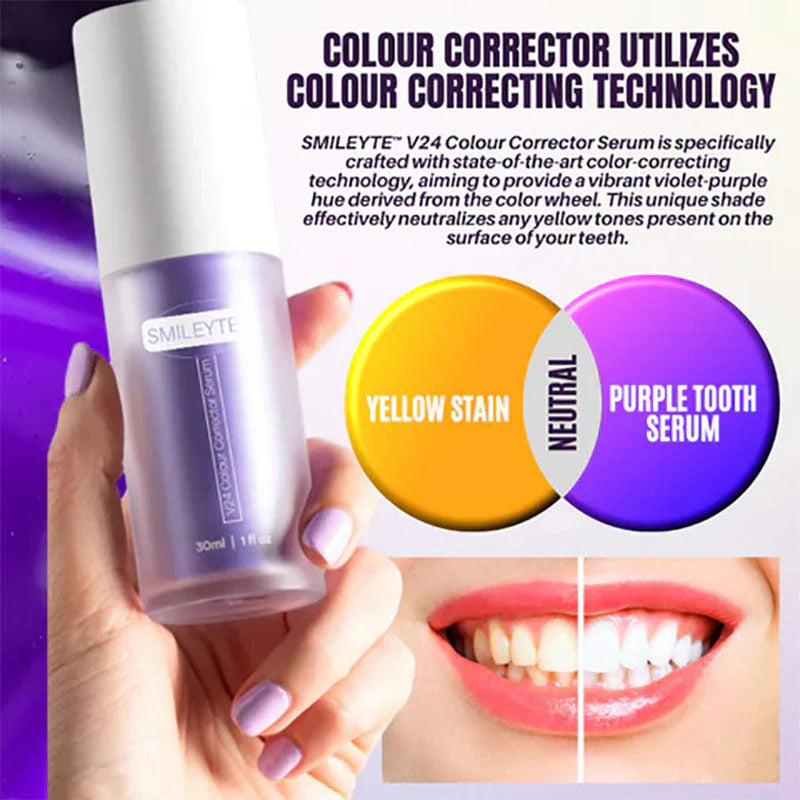 Hismile v34 Color Corrector Serum - Instant Teeth Whitening